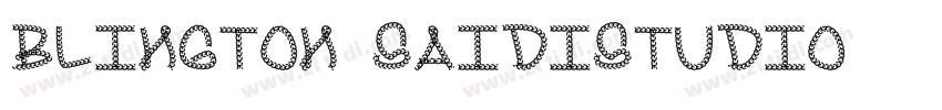 Blington saidistudio字体转换
